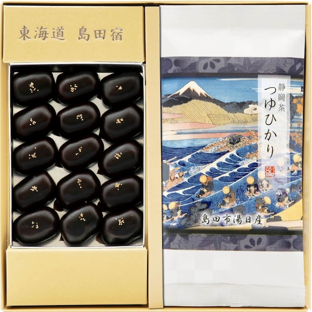 【焼津市】御菓子司 角屋　トロ箱入りかつおサブレ（30枚）とオリジナルミニトートセット[Yaizu City] Kadoya, confectioner	 Bonito sablé (30 pieces) in toro box and original mini tote set