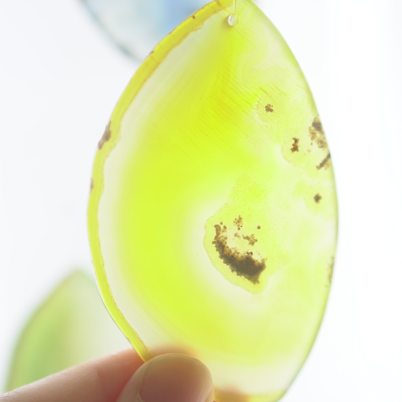 Lemon Soda 05 - アゲートヒーリングチャイム / Agate Sun Catcher Wind Chime 117