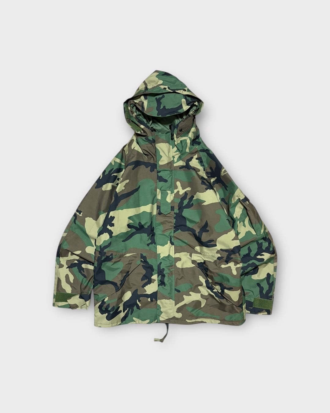 ビンテージ 迷彩コート フリースコート イングランド製 ストリート