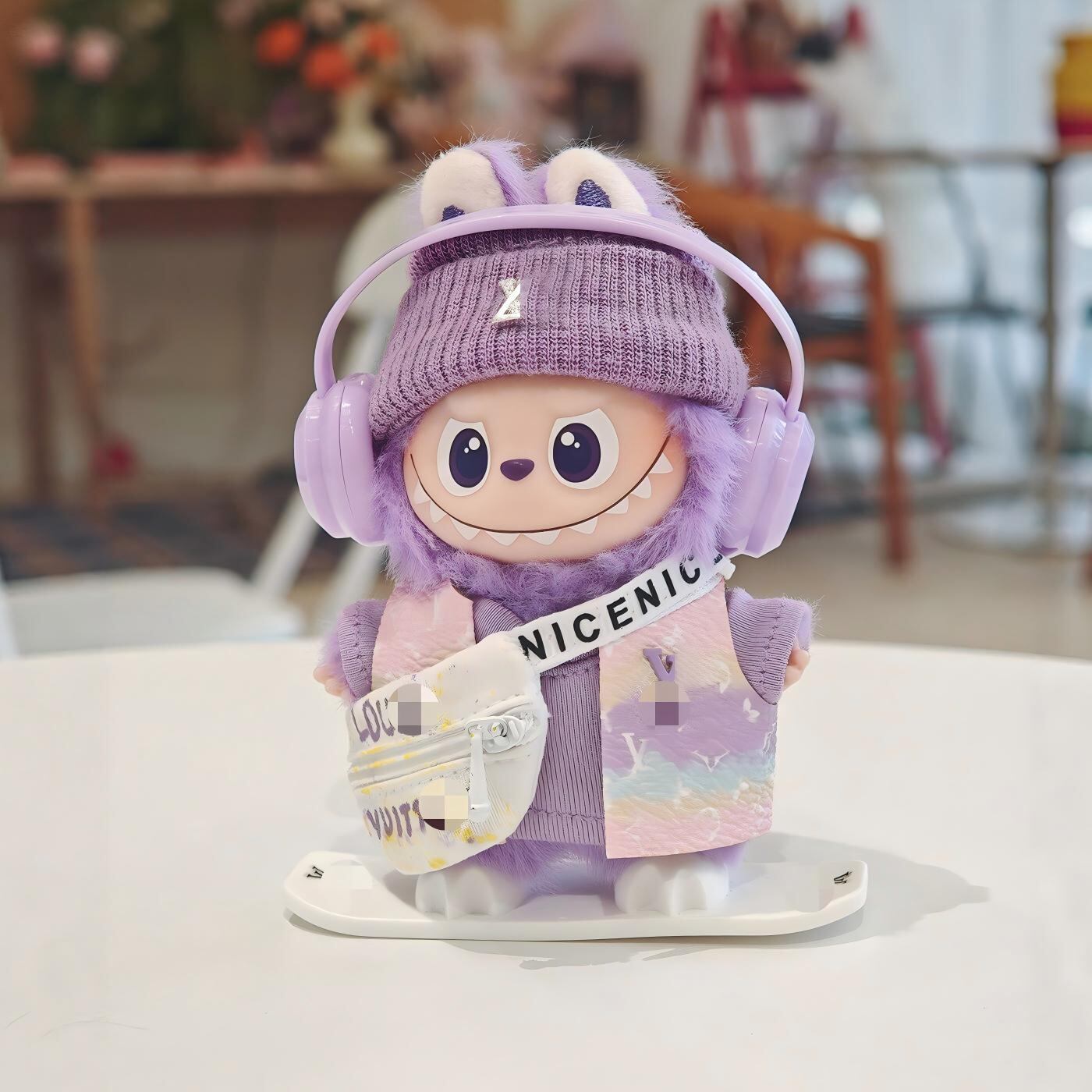 LABUBU 4世代対応 ウィンター スキーウェア ラブブ ぬいぐるみ用