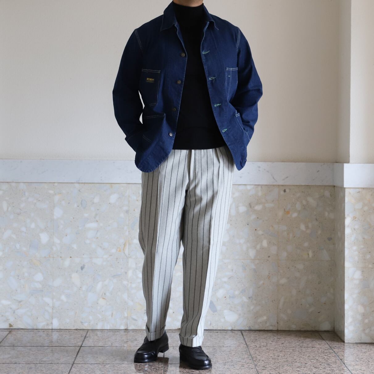 極美品】70s special vintage Denim coverall jacket 