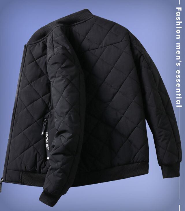 【予約販売】アウター メンズ 無地 キルティング ショート丈 ブラック ネイビー M/L/XL/2XL/3XL/4XL