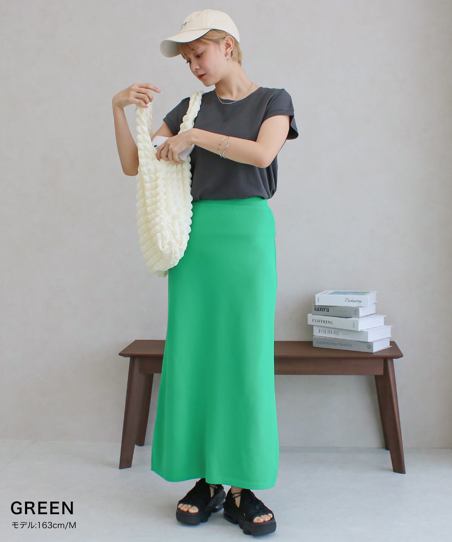 台形ロングカート | SocialGIRL（ソーシャルガール公式）