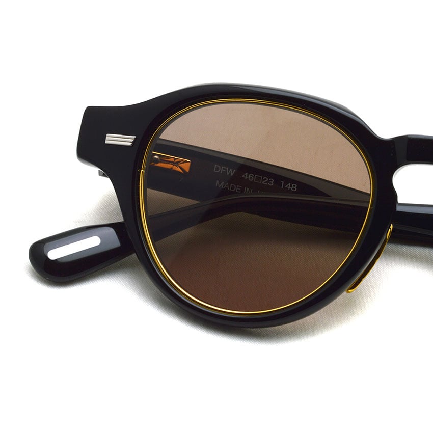 YUICHI TOYAMA / U-129 RS DFW / SG 01 Black/Gold - VBR-01 lenses