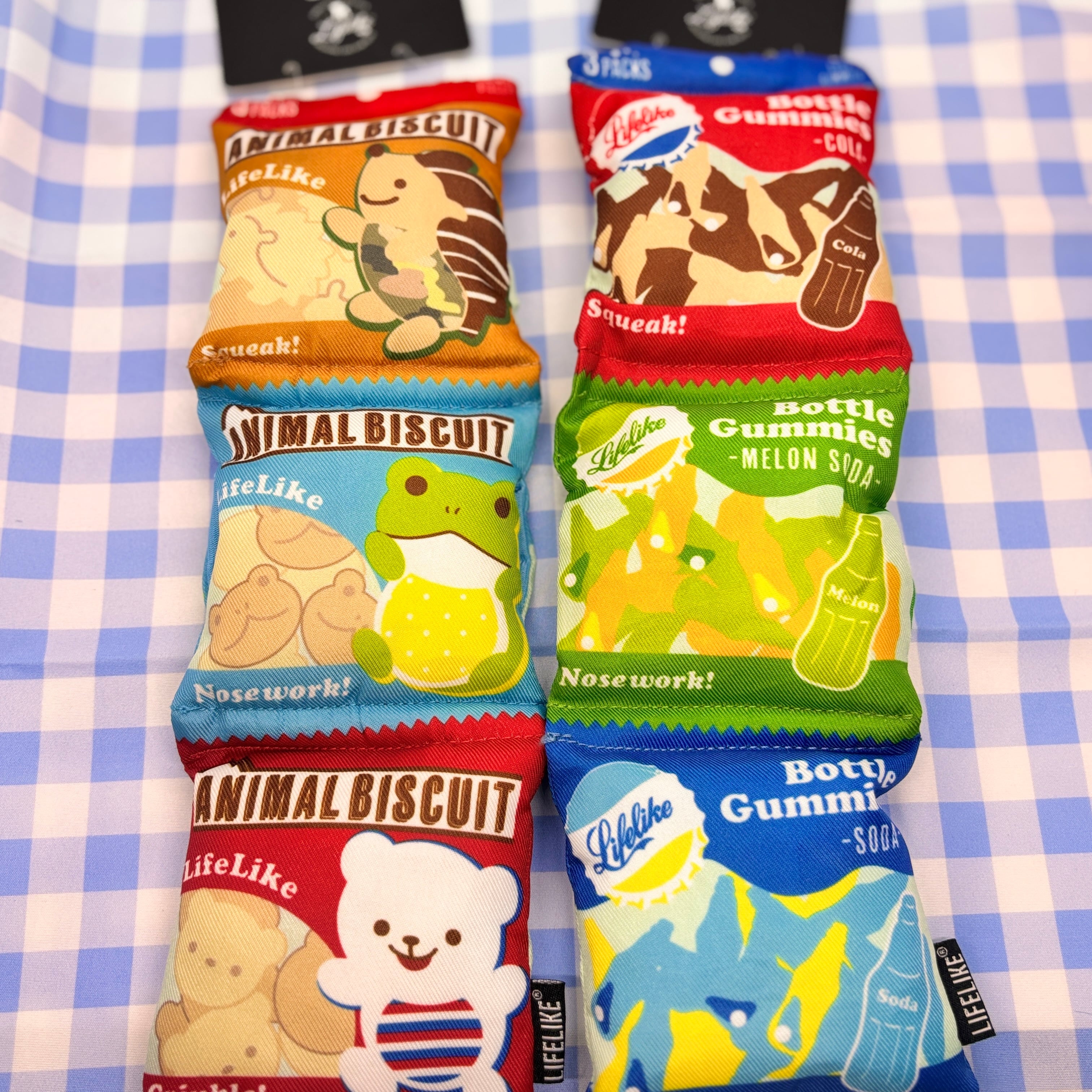 ペット用トーイ 三連スナックトイ｜知育玩具 おやつトイ ペットおもちゃ
