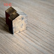 【能登地震義援作品】藤野征一郎 能登ひば木地 Photo Stand “SHITAMI” 板壁から能登を想う Vol.2 M