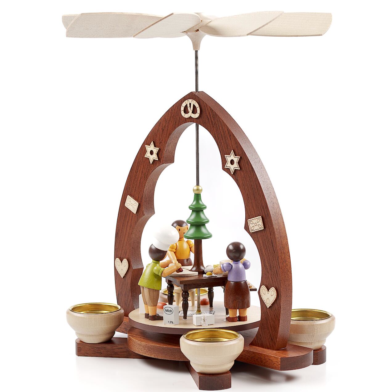 ミュラー工房】キャンドルピラミッド クリスマスのお菓子作り 10346