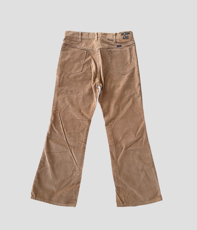 -BIG YANK- Vintage 70s W36 Corduroy Flare Pants made in USA