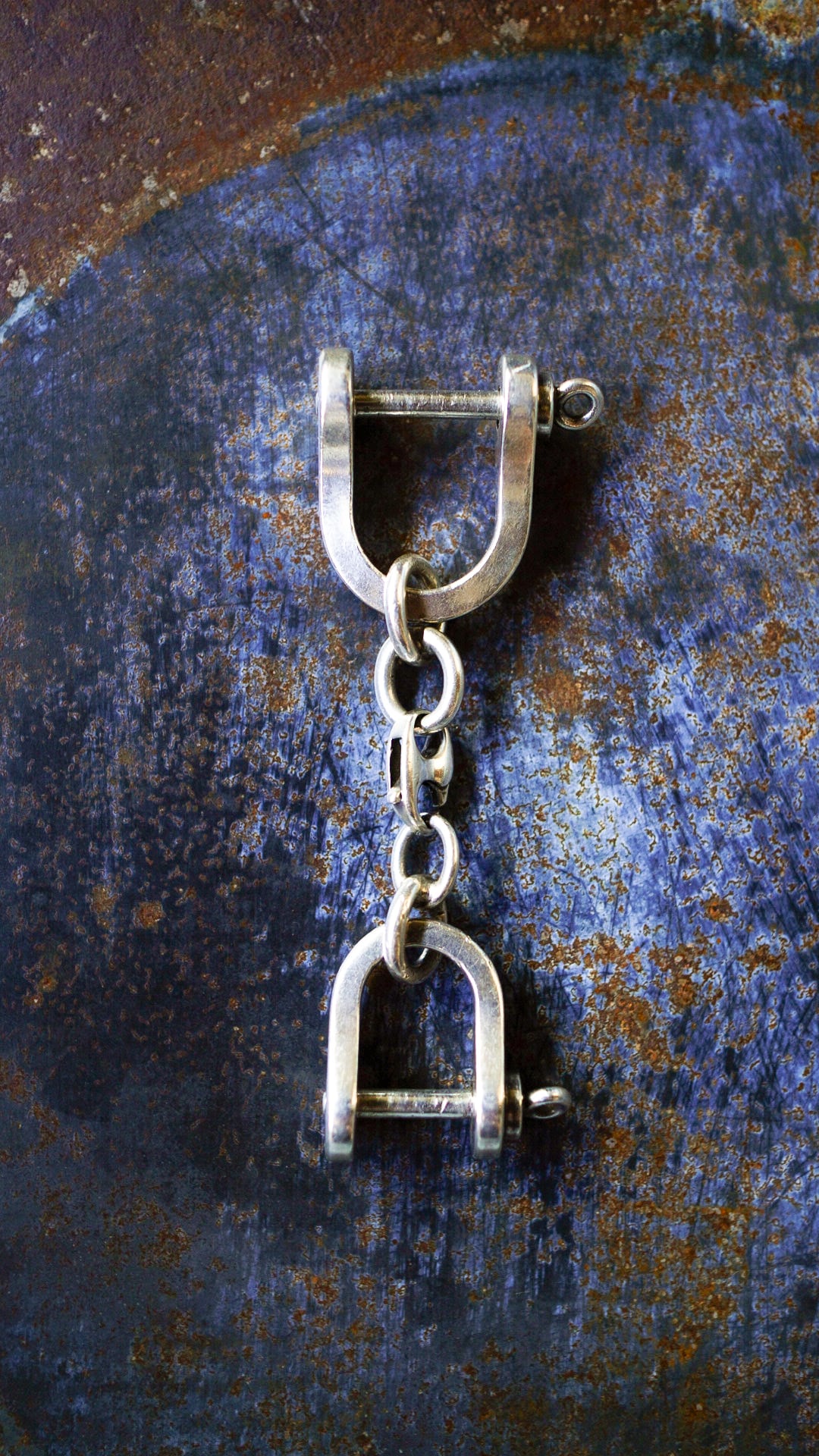 VINTAGE】TIFFANY&Co. ティファニー ダブル シャックル キーリング  