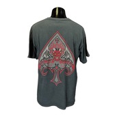 【WEST COAST CHOPPERS】ウエストコーストチョッパーズ アイアンクロス デビル Tシャツ L