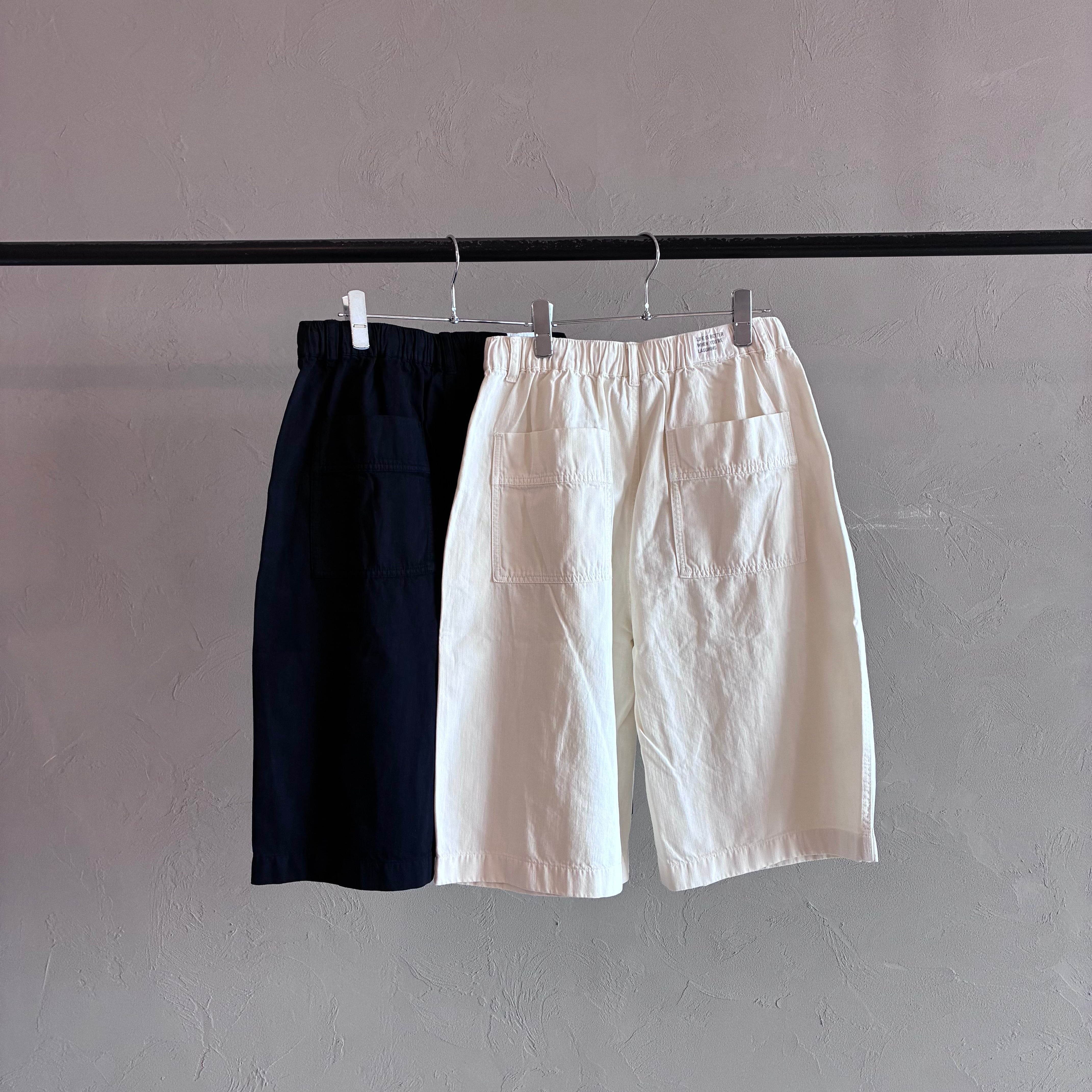 Flamingo Firm リネン ハーフパンツ メンズ M Flamingo firm 】ツイルハーフパンツ | valance 福井｜レディース