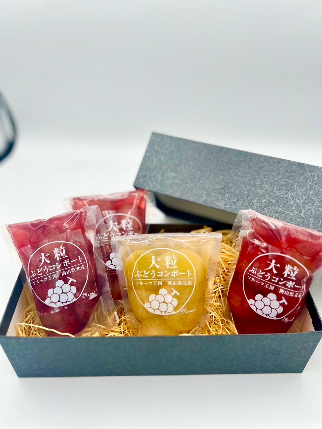 送料無料 大粒コンポートセット 岡山県産 | maman