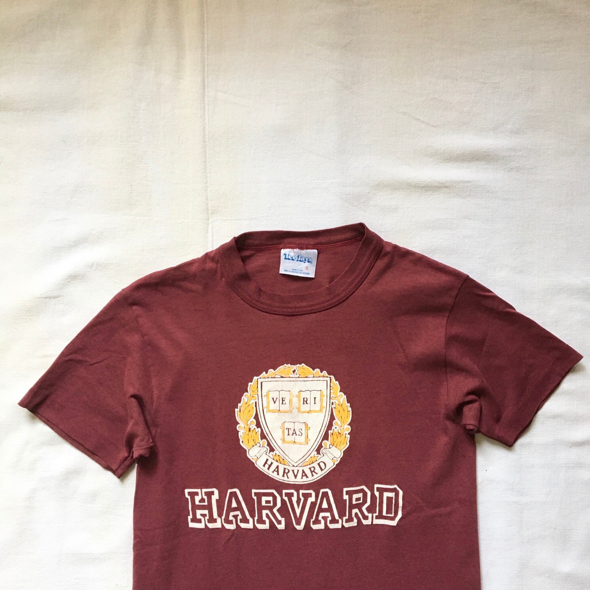 USA made college tee HARVARD