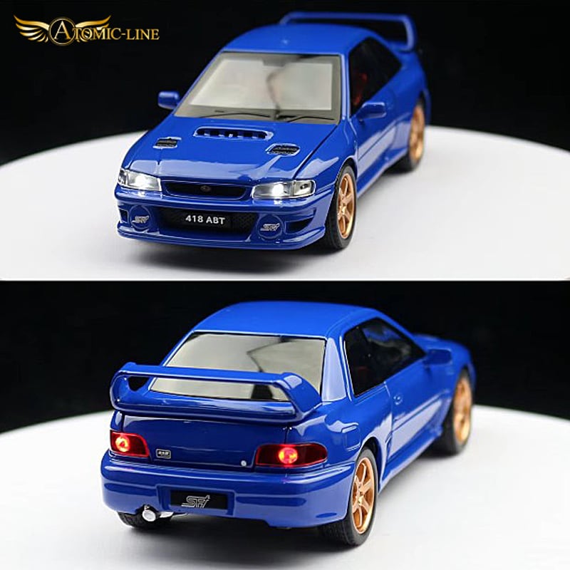 SUBARU インプレッサ STI WRX GC8 1/32 ミニカー 全4色 ライト SUBARU インプレッサ STI WRX GC8 1/32 ミニカー 全4色 ライト