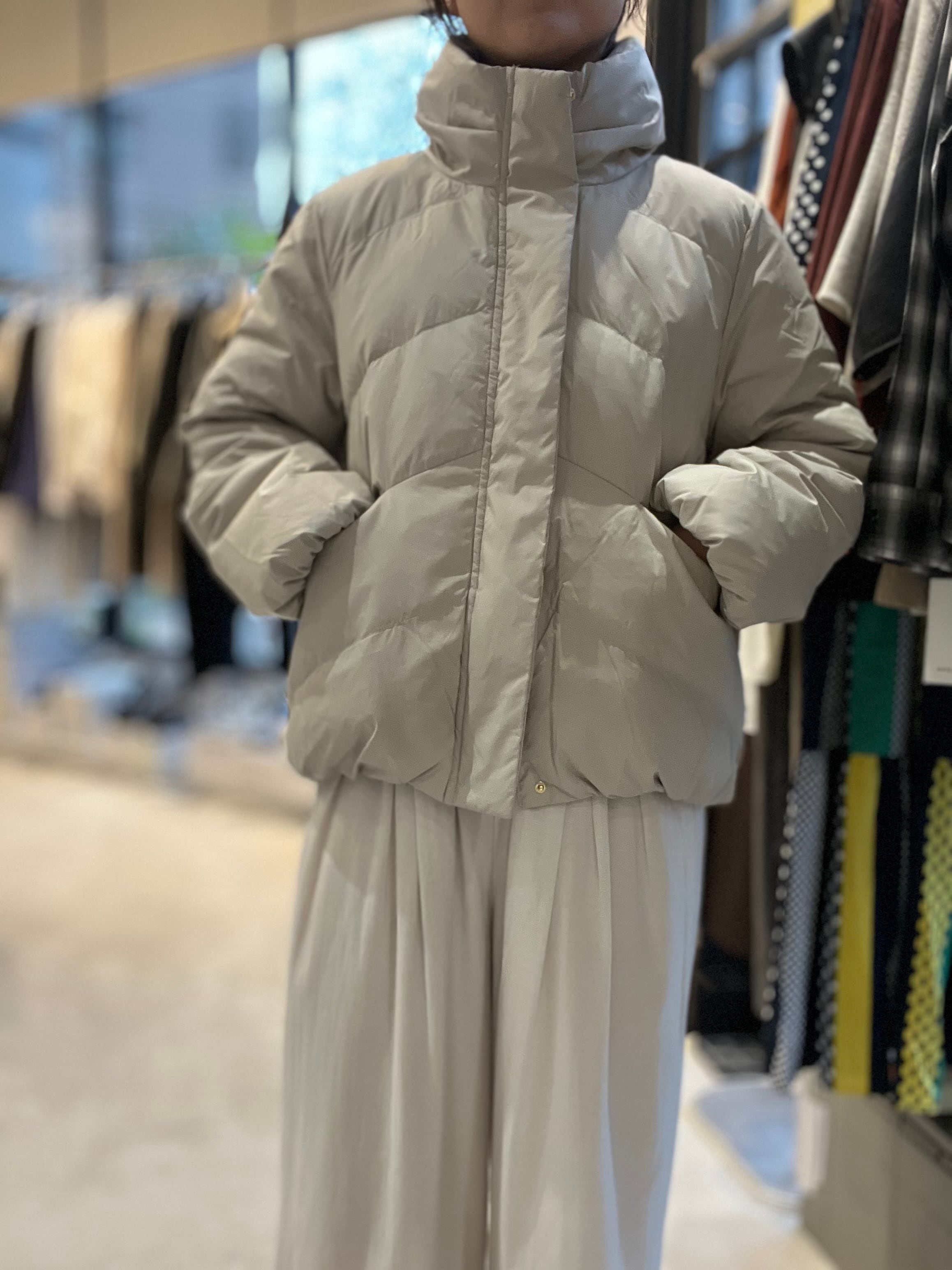 【SELECT】ボリュームカラーダウンジャケット