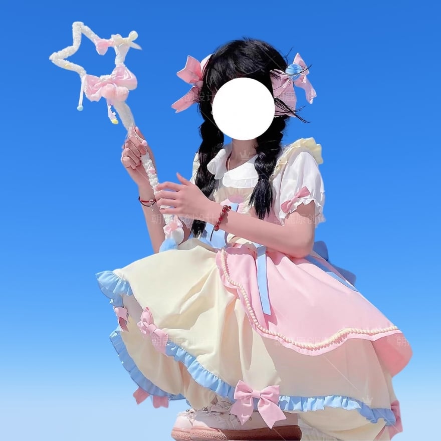 サブカル 服 地雷系 通販 きらきら ジャンパースカート パステルカラー 原宿スタイル かわいい 服