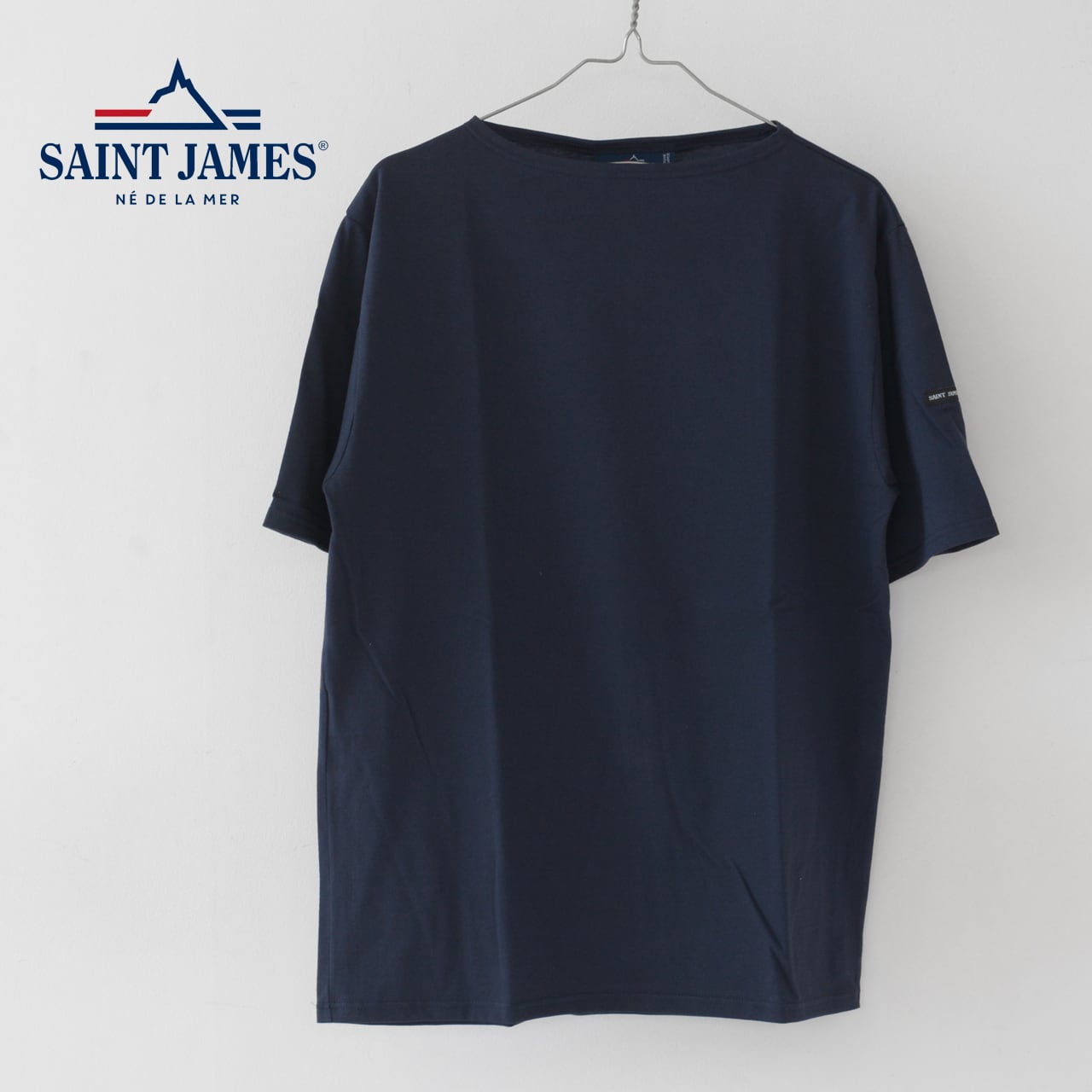 saint james セントジェームス カットソー ネイビー | munchercruncher.com