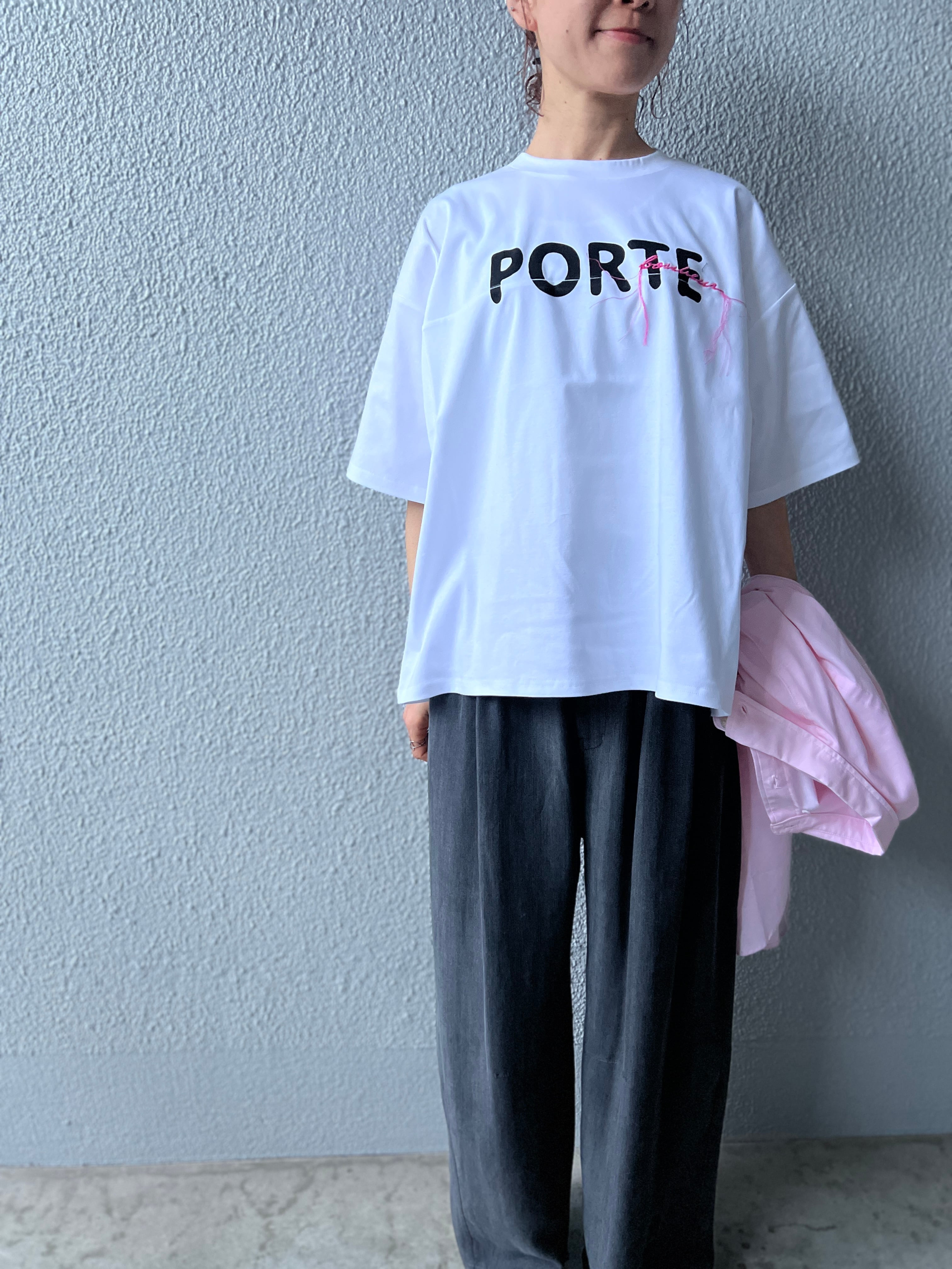 【ESPEYRAC】フリンジロゴプリントT 7611006