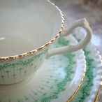 【美品】英国アンティーク サミュエルラドフォード 1880年頃 トリオ5客 おまけクリーマー&シュガーボウル thumbnail 5