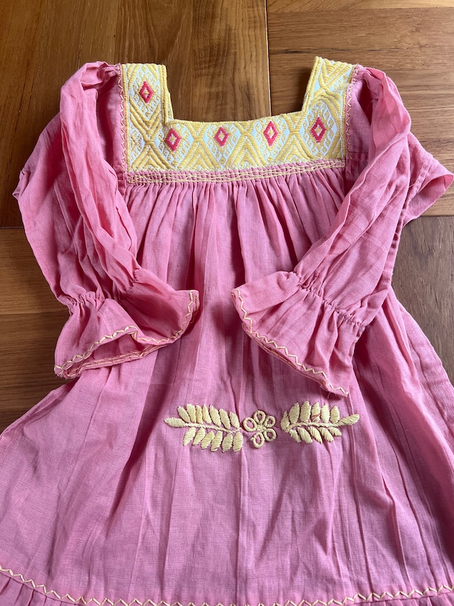 Handmade Mexican Dress【2-3y】