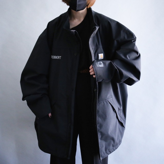"Carhartt" black one-tone XXXL over size mountain jacket