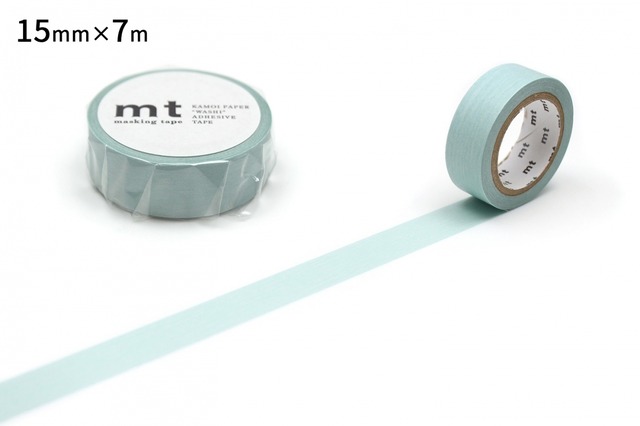 【旧価格安い！】mt basic　パステルターコイズ　15mmマステ　MT02