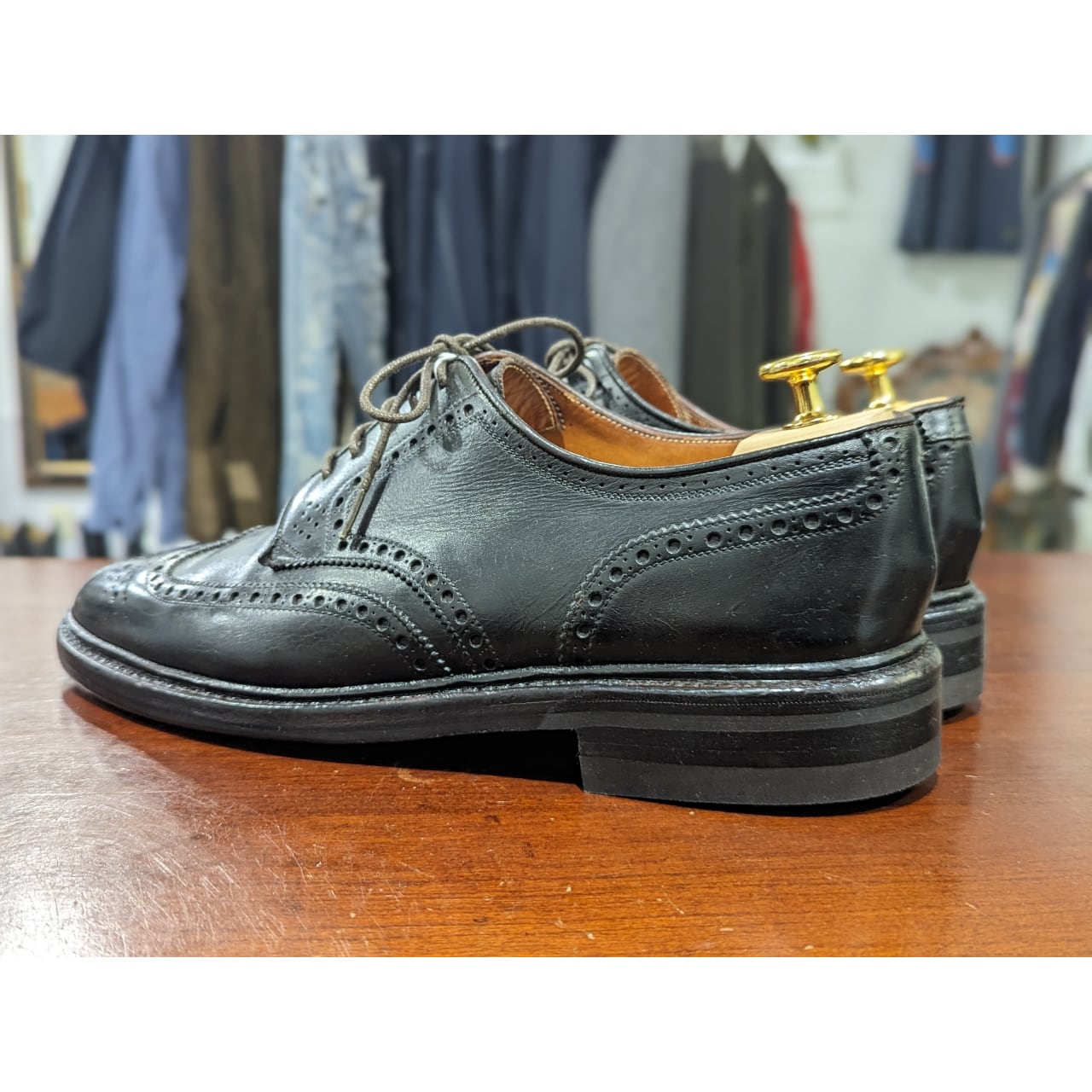 Crockett&Jones MONTAGU 6E Uチップ ブラウン CROCKETT&JONES 