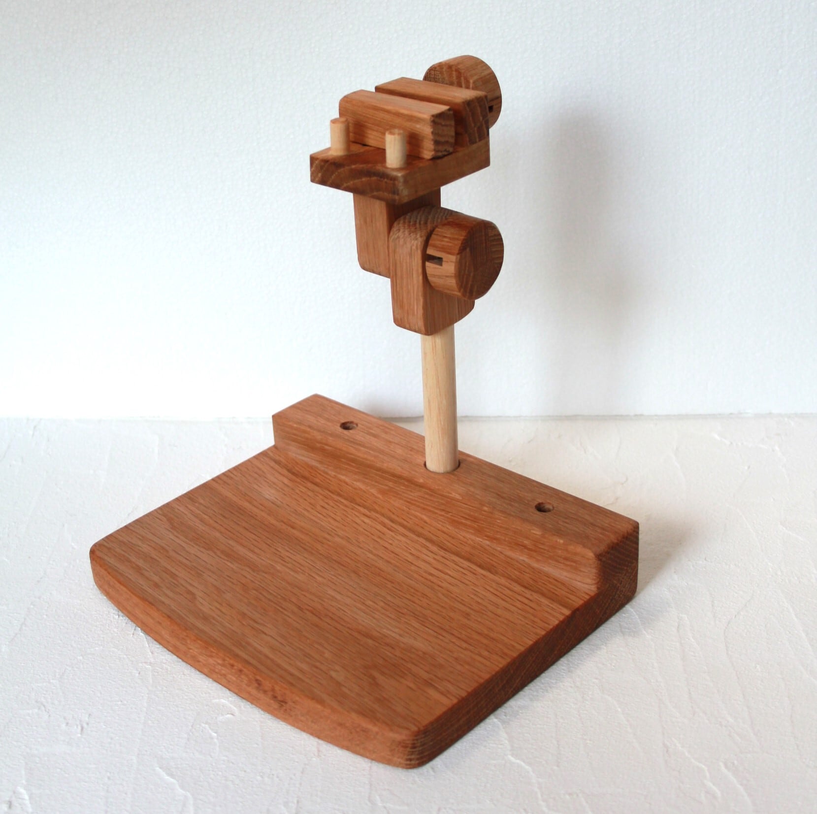 Embroidery Hoop Stand C+ (Oak Wood)【EXPORT】/EDDY WOODWORKS JAPAN
