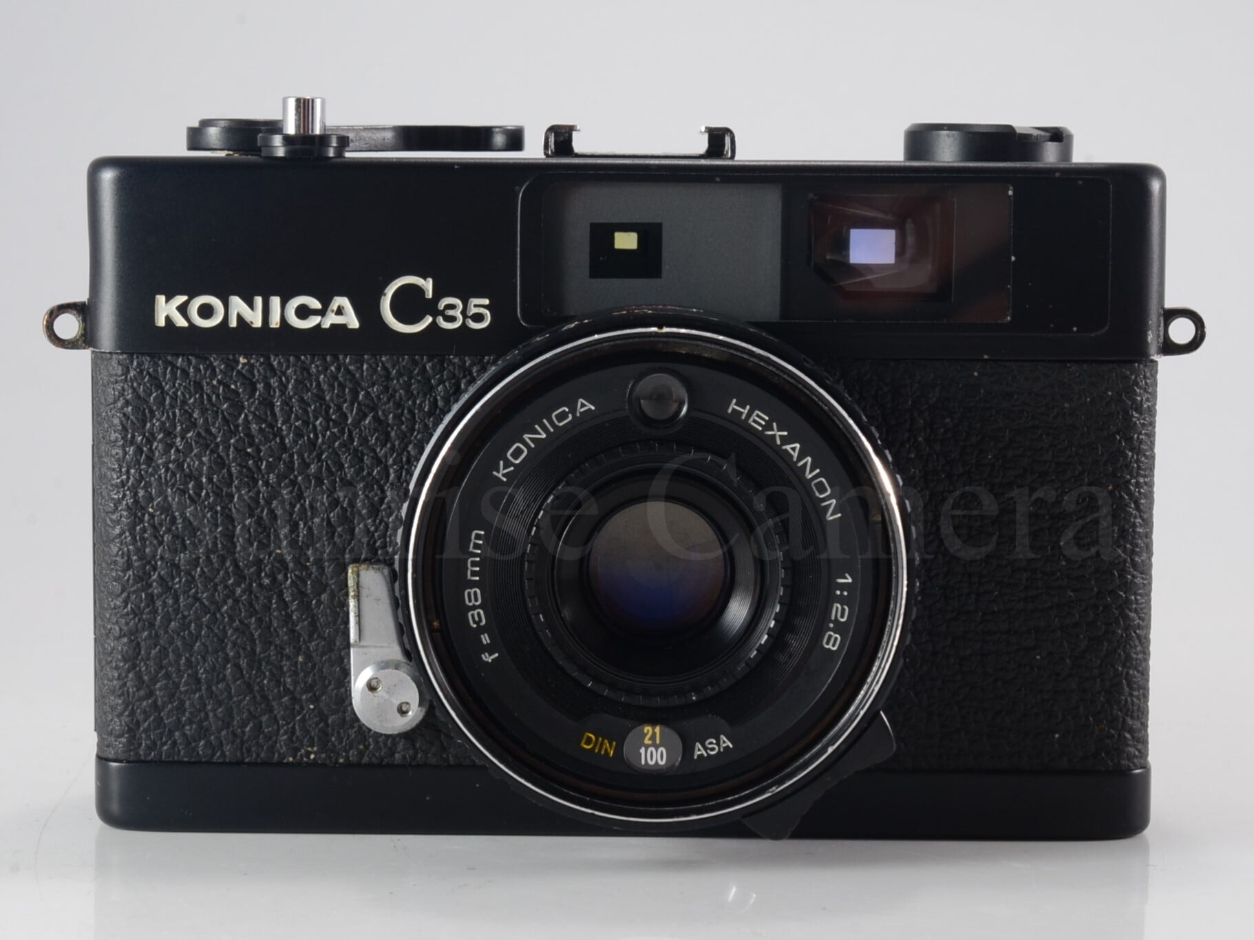 KONICA C35 ブラック / HEXANON 38mm F1.8 整備済 コニカ (60087