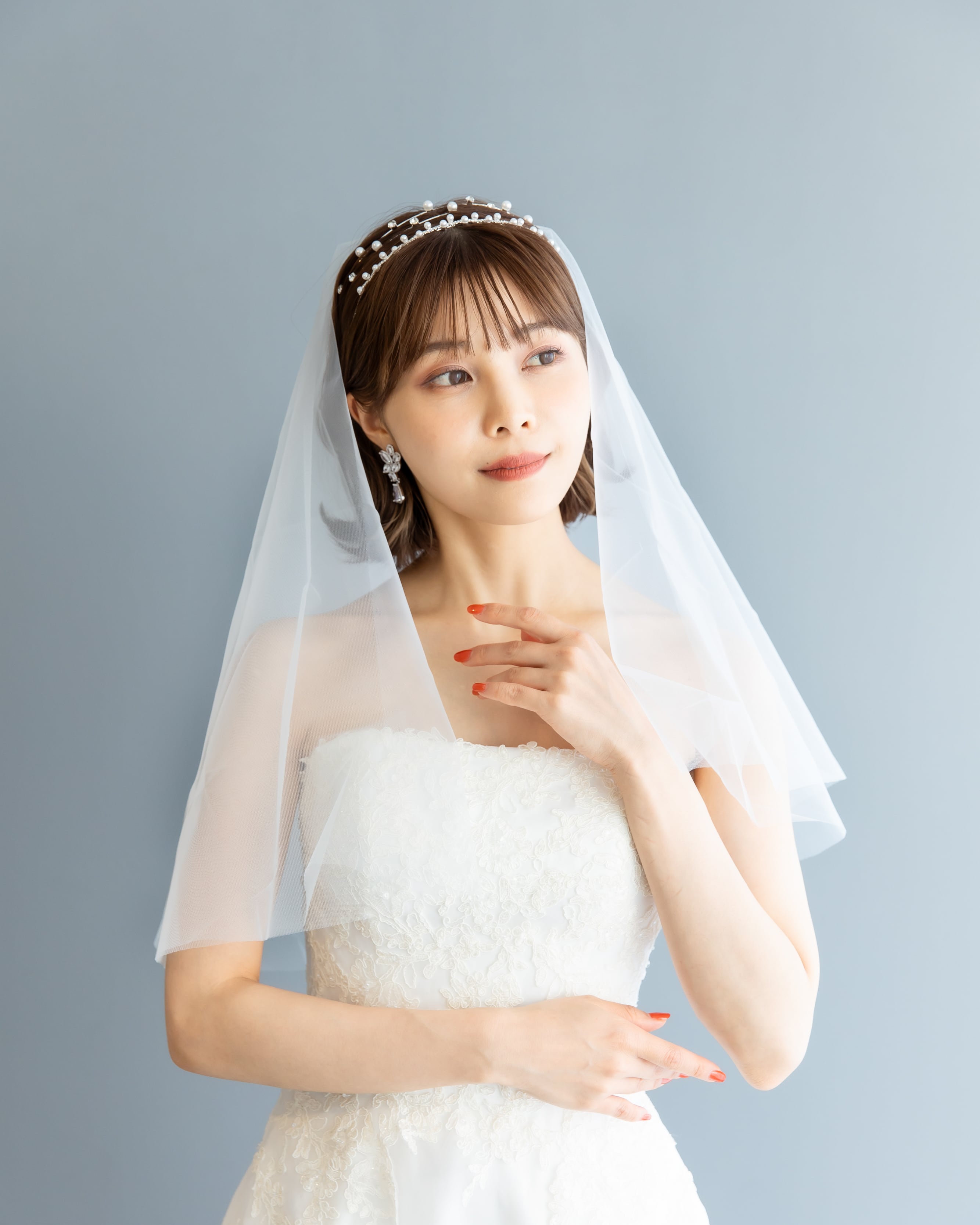 ウエディング グローブ ベールセット