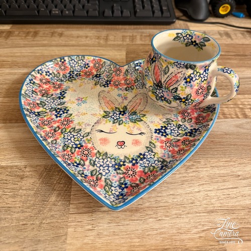 （専用商品）うさぎのハートプレートとマグカップ300ml