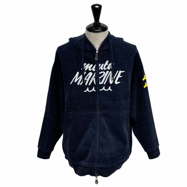 muta 捩じっ ムータ ニットジップパーカー 7サイズ 定価¥38500