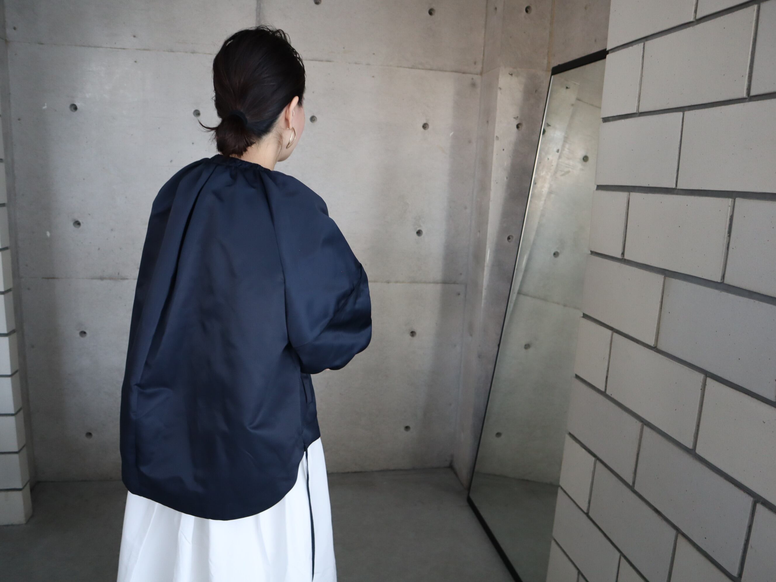 濃いピンク系統 ella_selectshop compact blouson 新品 ブラック | www