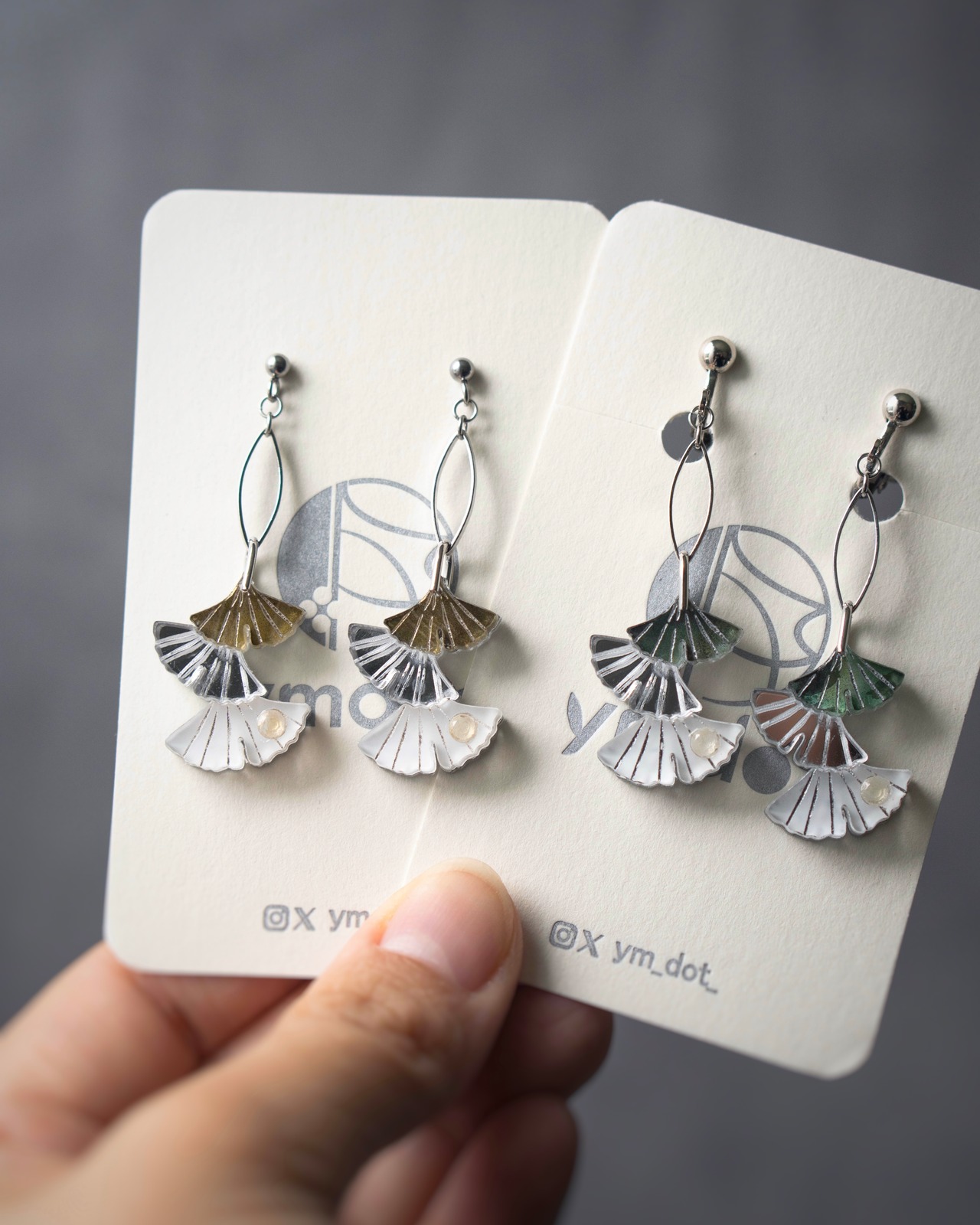 銀杏の移ろい◇yellow×silver