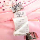 社交ダンス 衣装 チャコット Chacott スタンダードドレス ドレス ワンピース スタンダード ピンク フロート レース フリル デモ 競技 ダンス パーティ 発表会 日本製 ピンク系 かわいい 女性らしい フォーマル スカート揺れる おしゃれ パーティー衣装 社交ダンス用 競技用コスチューム