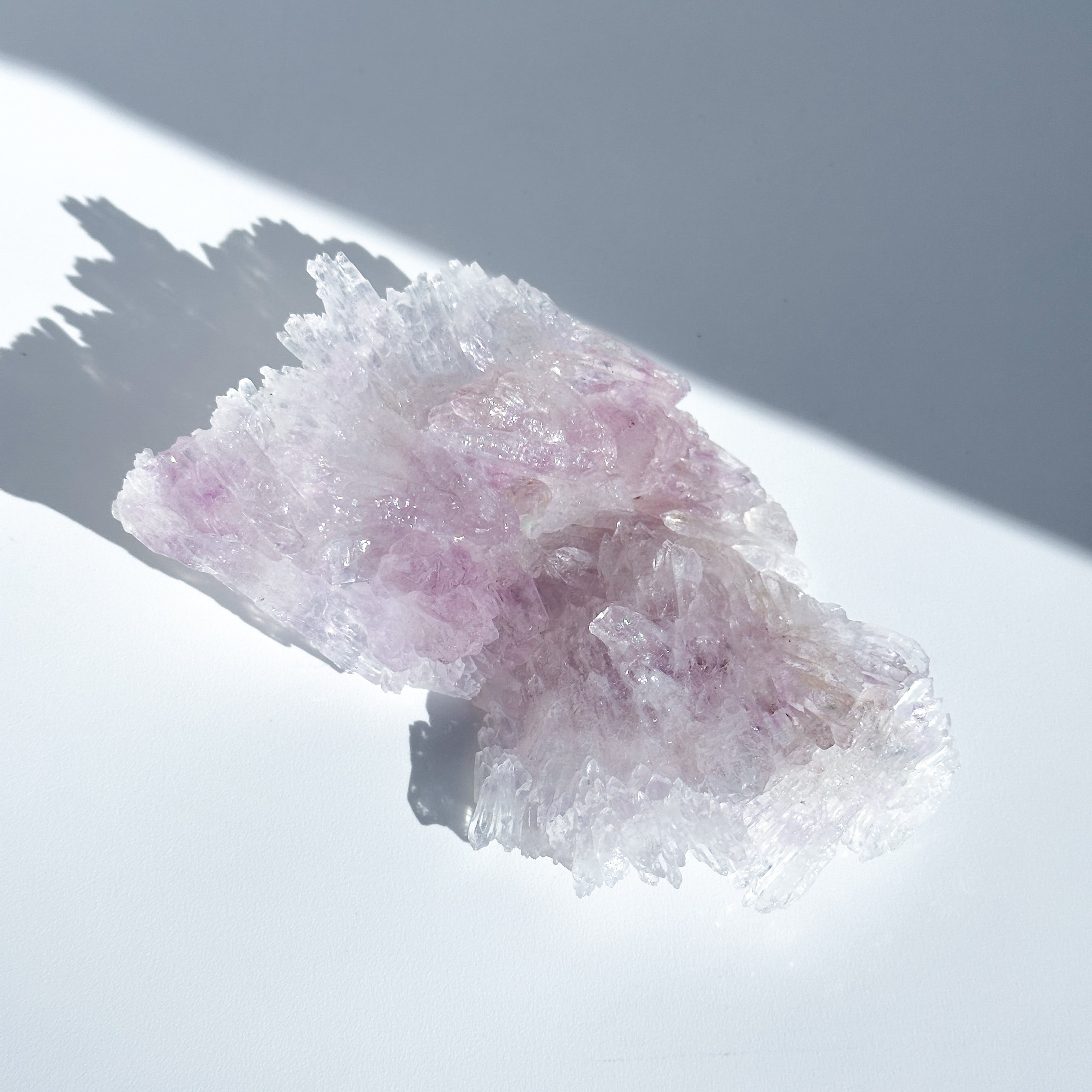 フラワーアメジスト プレート風 26◇ Flower Amethyst ◇天然石・鉱物