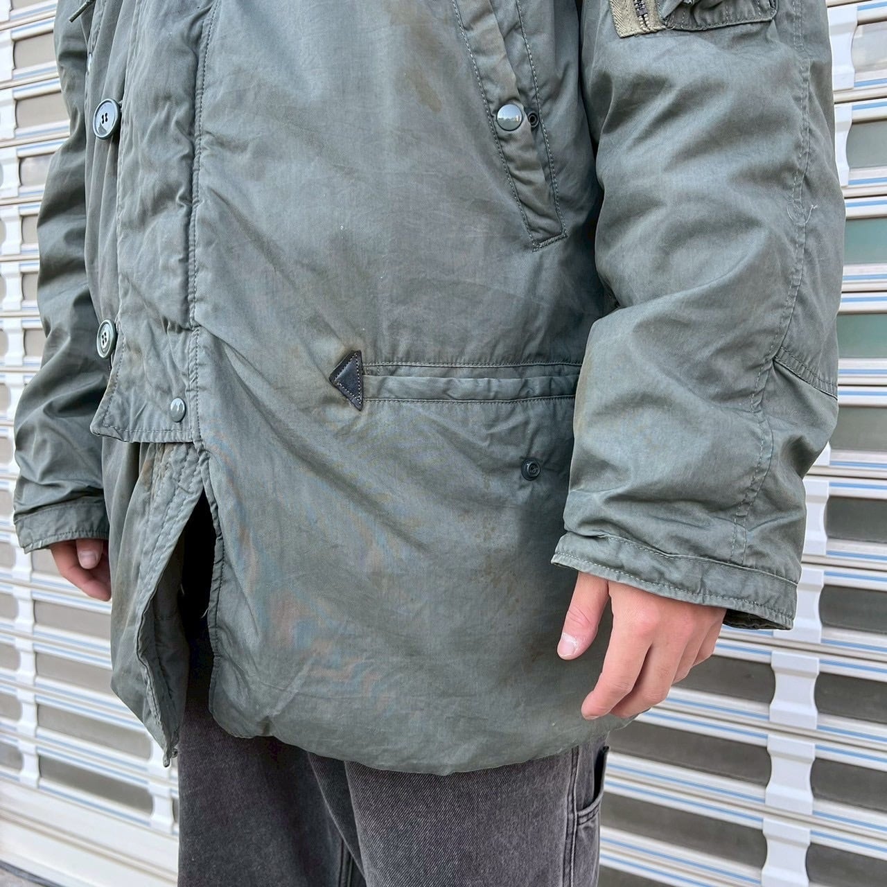 70s 米軍実物 USAF N-3B パーカー フライトジャケット ヴィンテージ