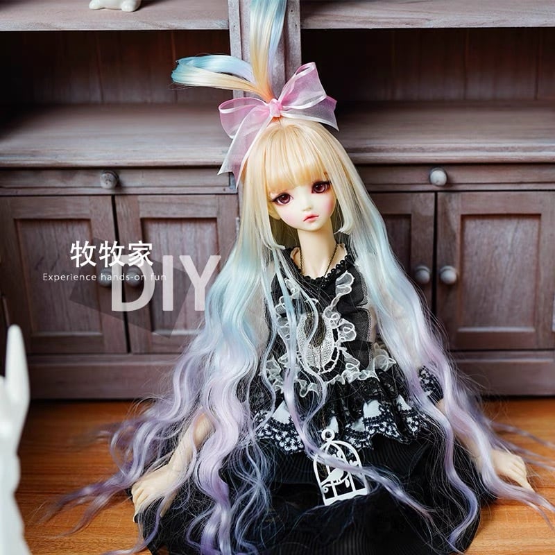 blythe _wm-201あずきベージュ✨トスカナラムフルスキンウィッグ