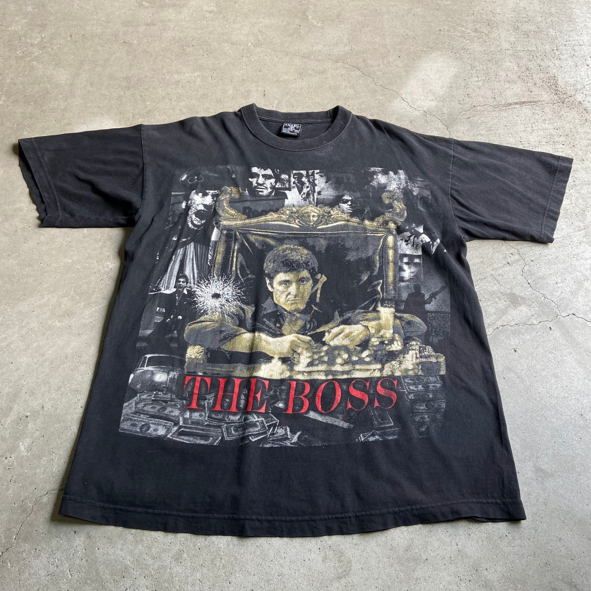 90年代〜00年代 ビッグサイズ SCARFACE スカーフェイス アルパチーノ ムービーTシャツ メンズ2XL 古着 映画 90s 00s  ヴィンテージ ビンテージ ブラック 黒 大きいサイズ【Tシャツ】【GS07】【HA10】【23T】【FSS2308-30】 | cave ...