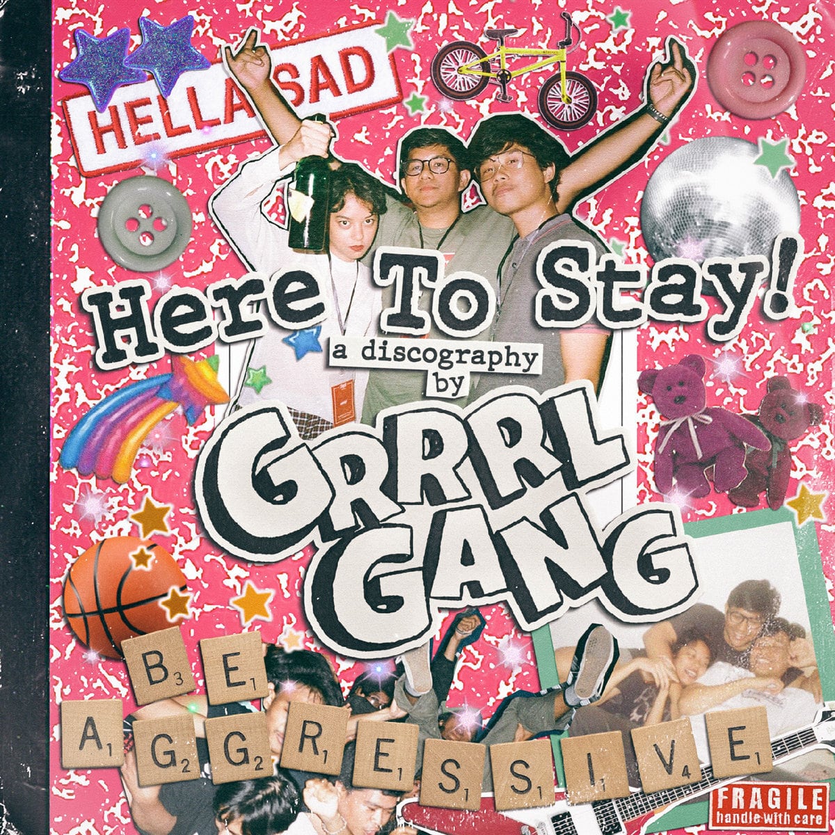 Grrrl Gang  / Here to stay!（Ltd Solid Lilac LP）