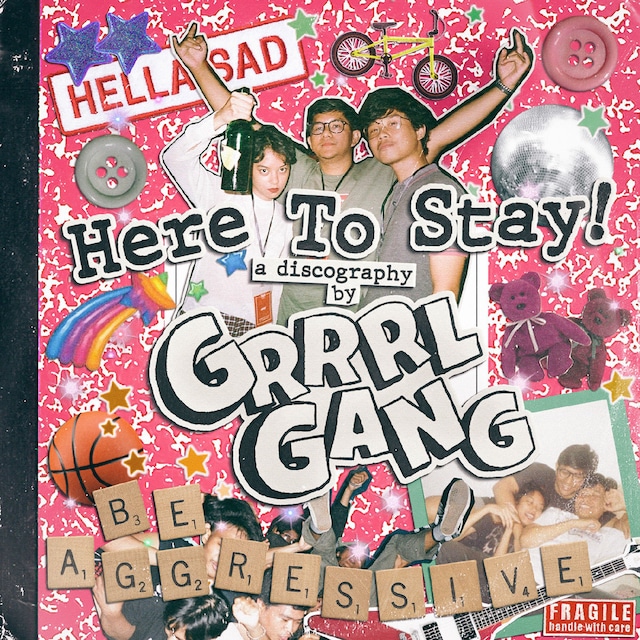 Grrrl Gang  / Here to stay!（Ltd Solid Lilac LP）