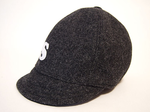 ウール ベースボールキャップ 52㎝ "WOOL BASE BALL CAP" (GRAY "S" 52)