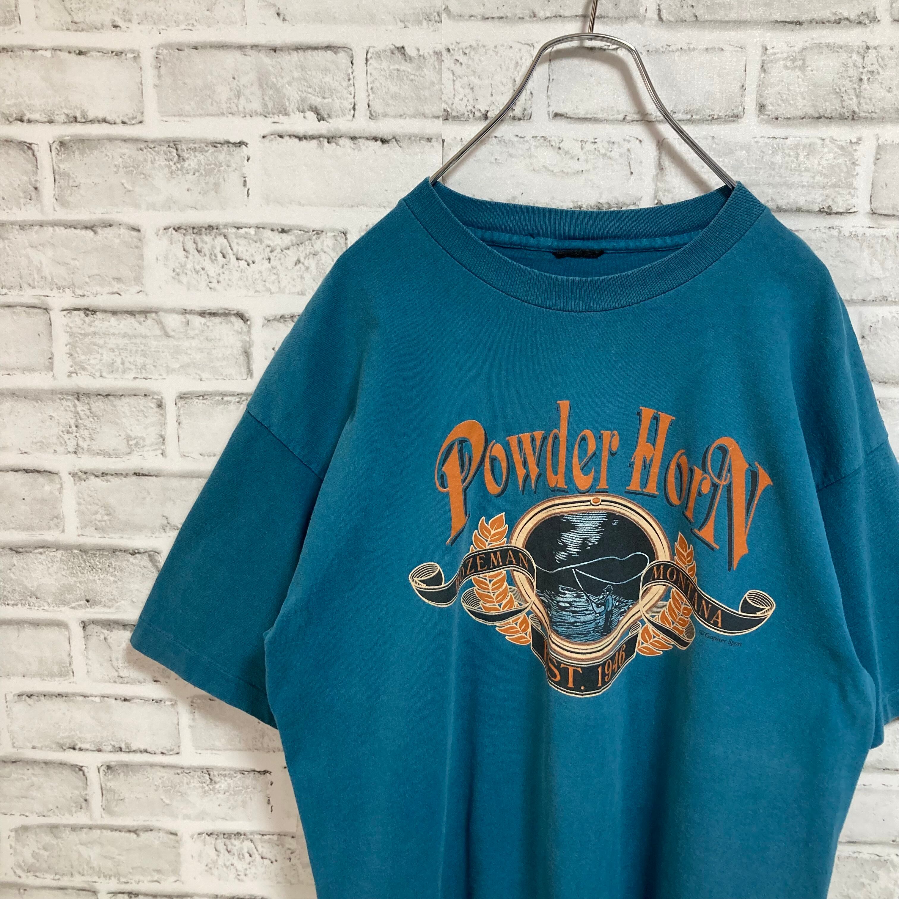Tシャツ 古着 80s Accord アコード 総柄 スーベニア L お土産 スーベニア(お土産)モノ | Fuzzy Fuzzy