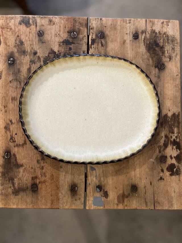 八寸プレート　～福岡県大牟田市　桜秋窯～