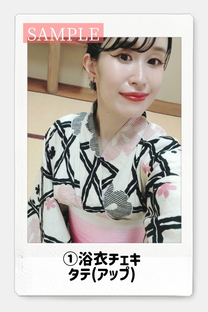浴衣ソロチェキ】全6種類 | ◇野坂ひかり Online Shop [BASE]◇