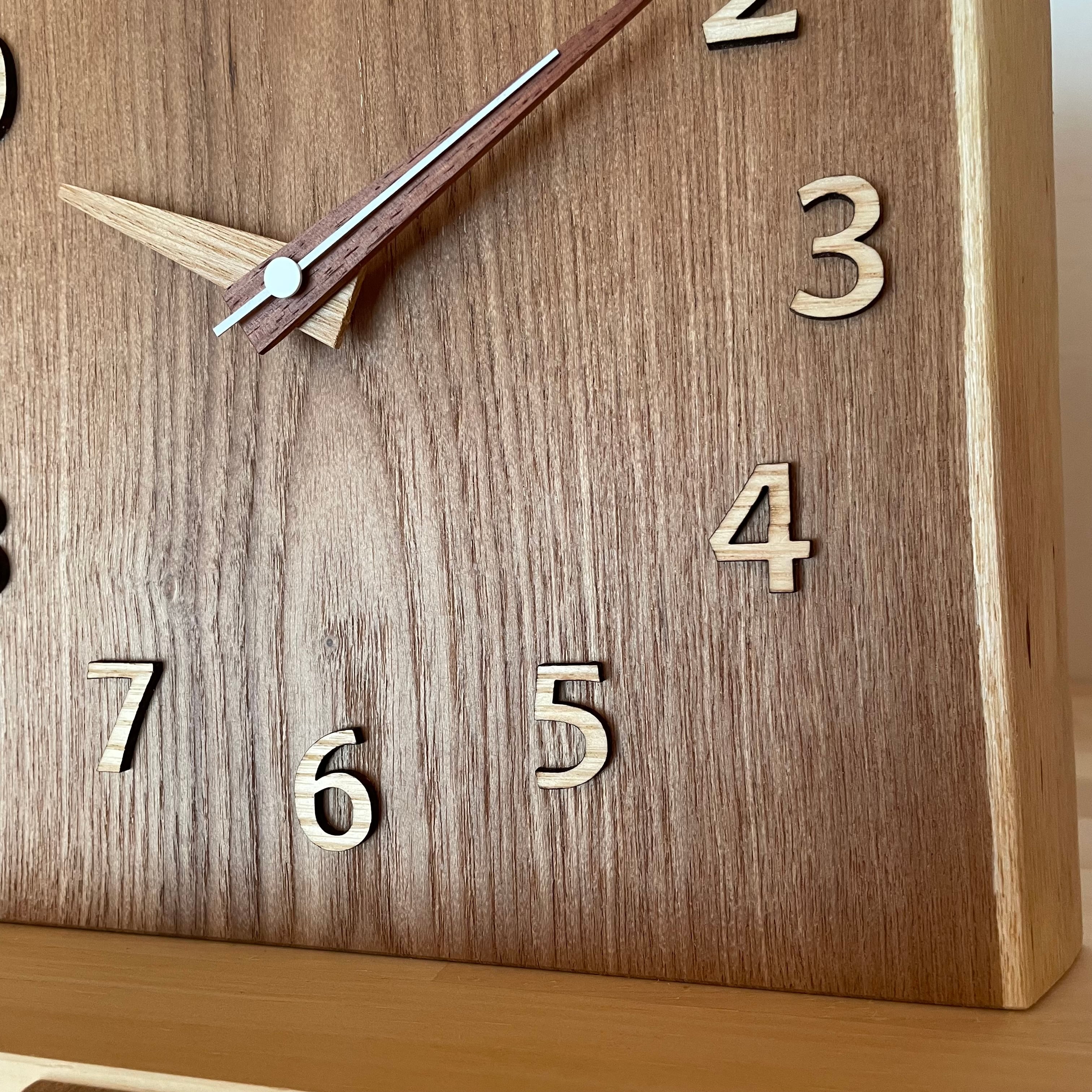 Amber 置き・掛け時計 天然木の時計 /エンジュ | MONOGATARI ONLINESHOP
