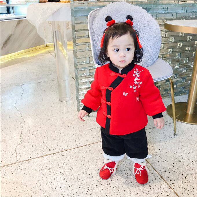 エスニック刺繍カラーベルベット 超面白いベビーショップ27639798516