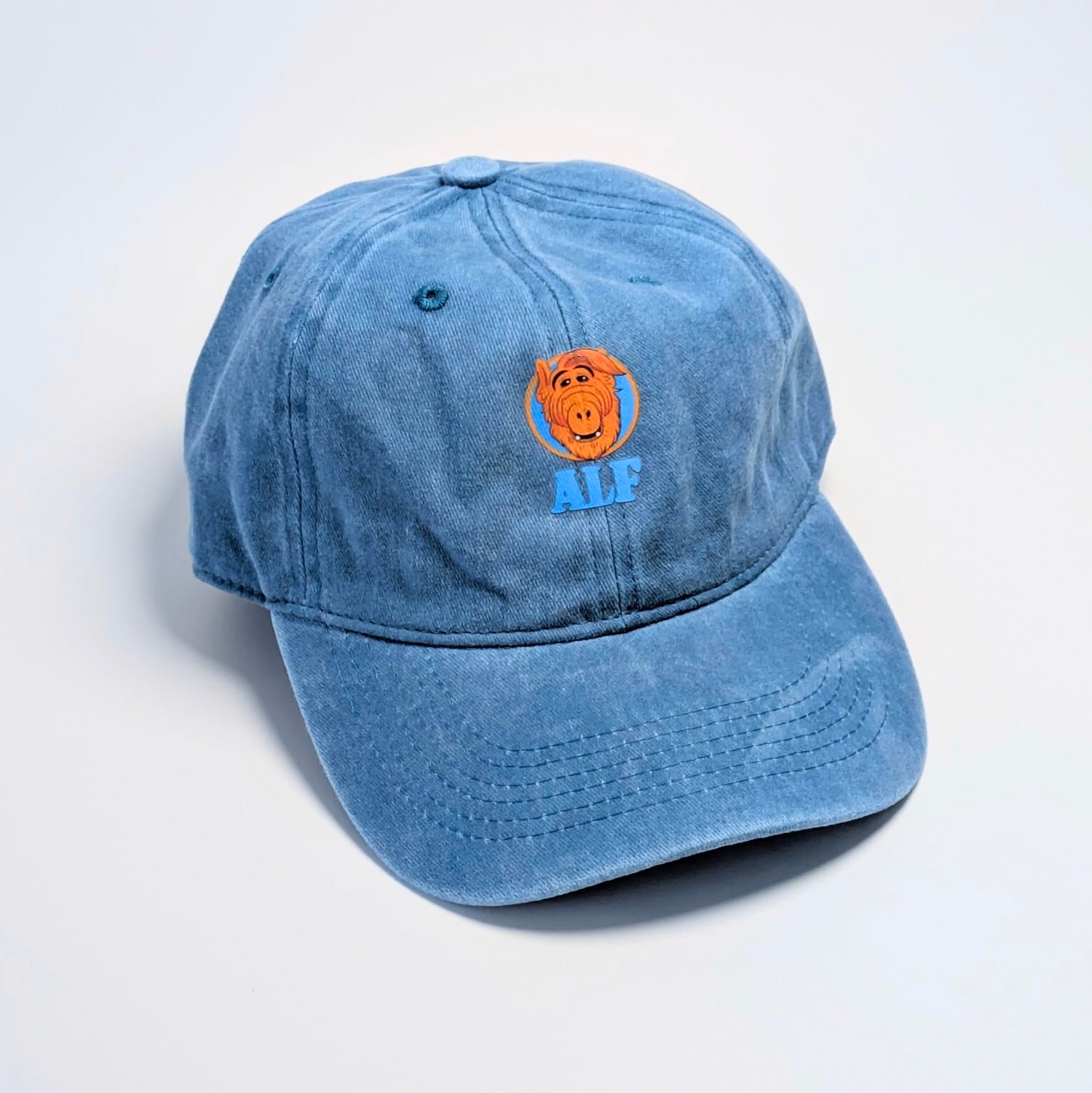 【 ALF（ アルフ ） 】 6パネルCAP / ベースボールキャップ / ウォッシュ加工 / ピグメント加工 〚アメリカン雑貨 アメトイ〛