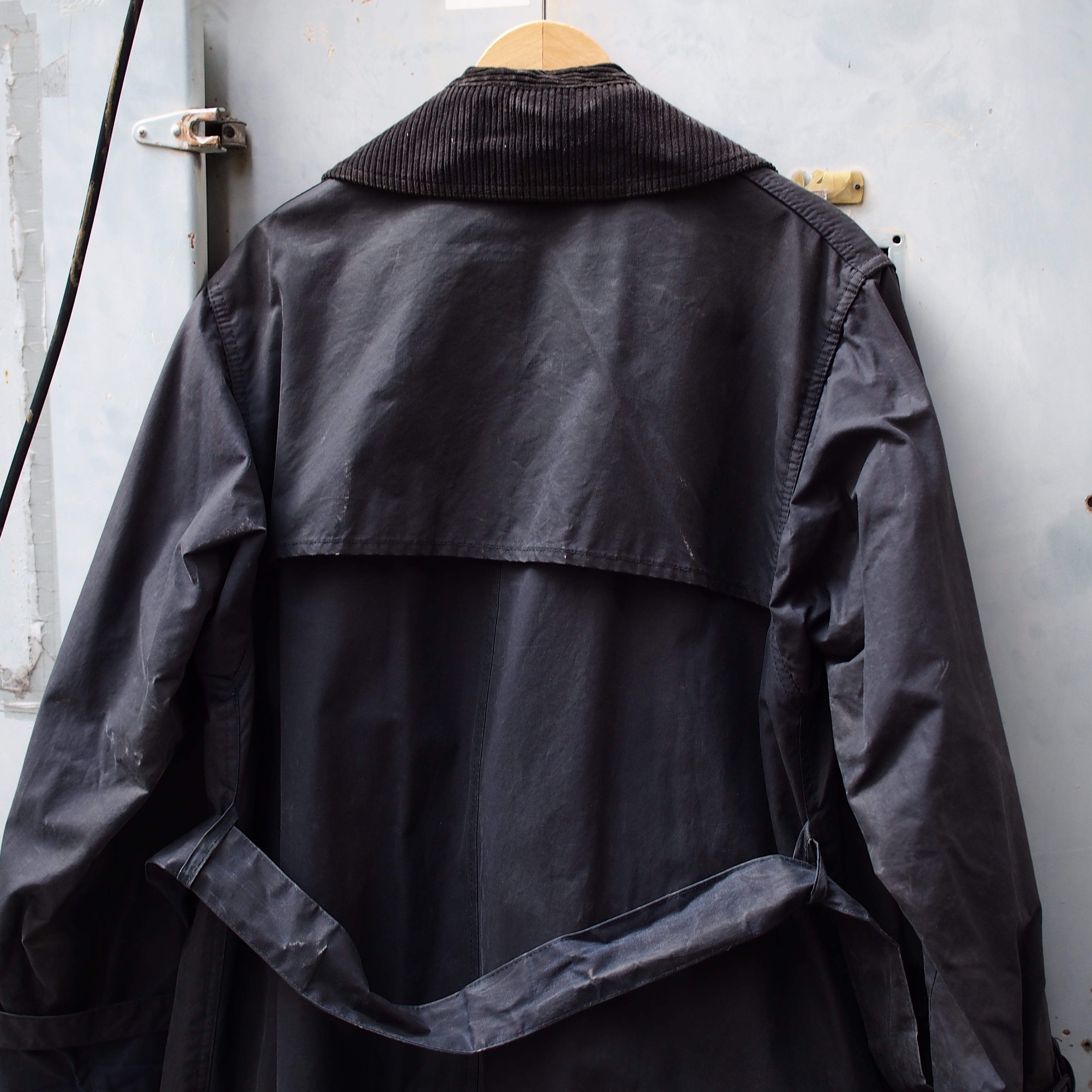 UK 1980's〜90's Vintage Barbour “TRENCH COAT” バブアー トレンチ