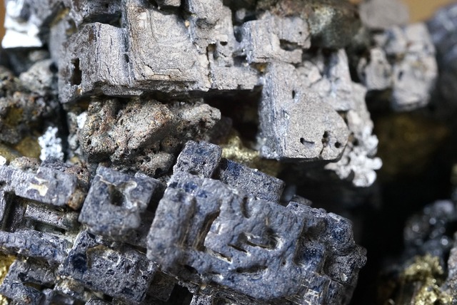 ガレナ/チャルコパイライト/パイライト/スファレライト　Galena/Chalcopyrite/Pyrite/Sphalerite